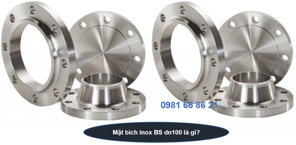 Mặt bích inox BS dn100 n