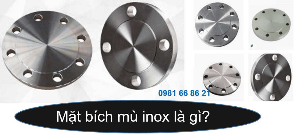 mặt bích mù inox 1