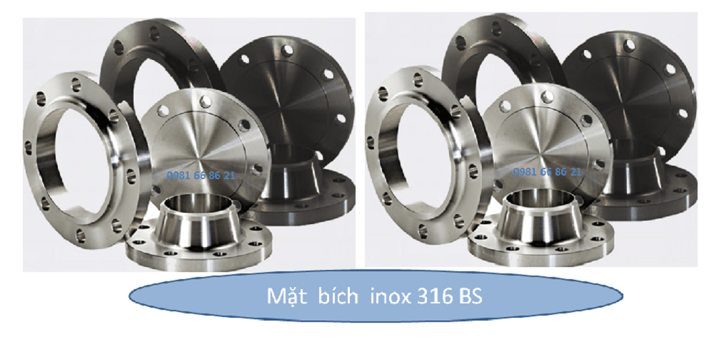Mặt bích inox 316 bs 6