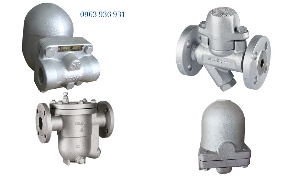 Những mẫu bẫy hơi gang thông dụng