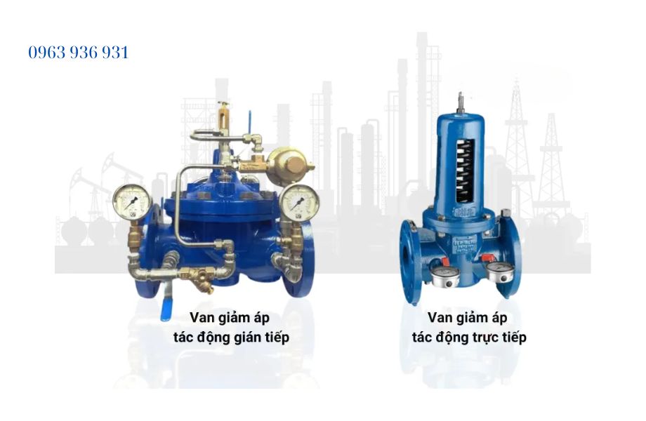 2 dòng van giảm áp được ứng dụng nhiều nhất