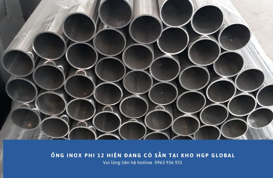 Liên hệ mua ống inox phi 12 giá tốt tại HGP