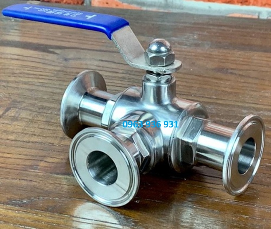 van bi 3 ngã inox 6