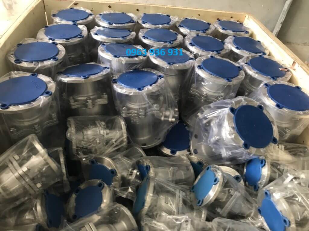 Van bi inox mặt bích DN150 3
