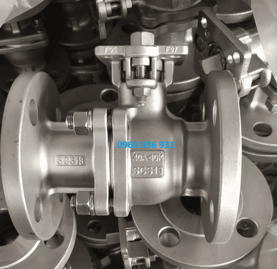 Van bi inox mặt bích DN250 2