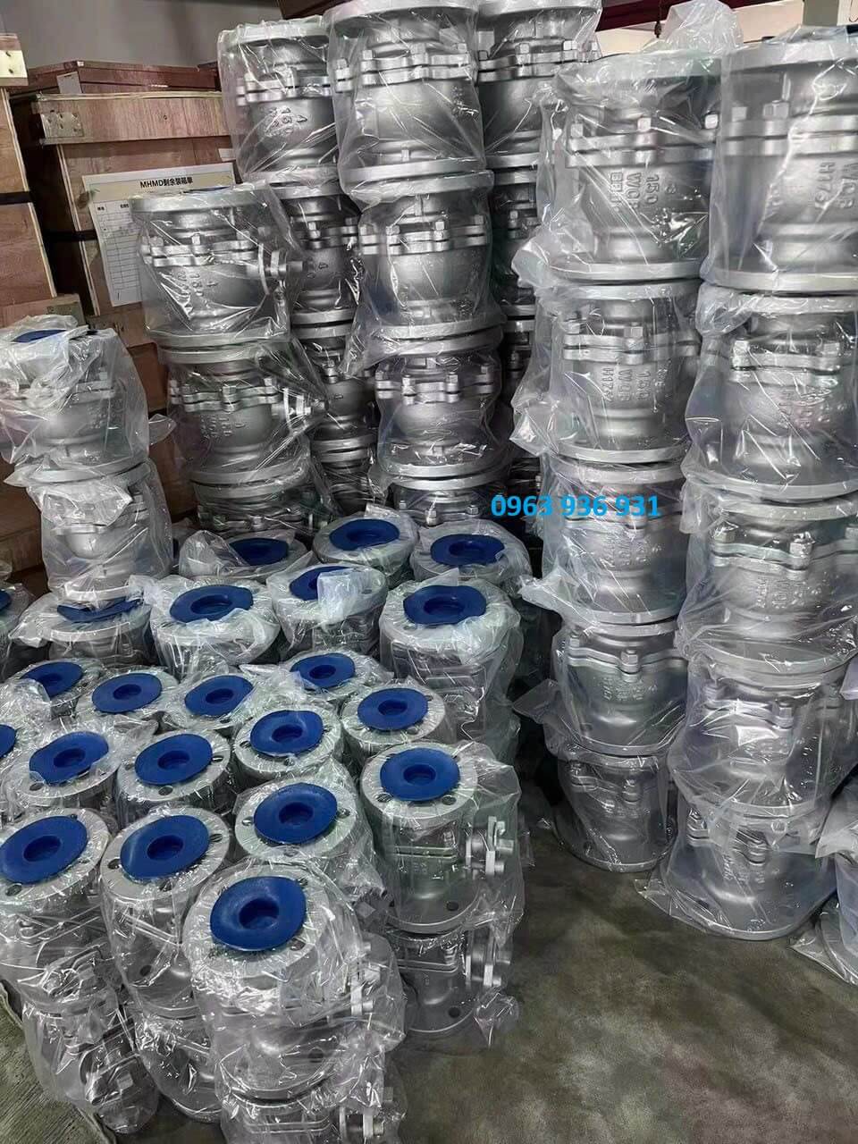 Van bi inox mặt bích JIS10K 3