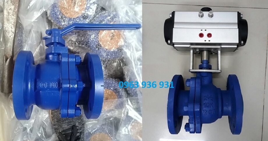Van bi mặt bích tay gạt 3