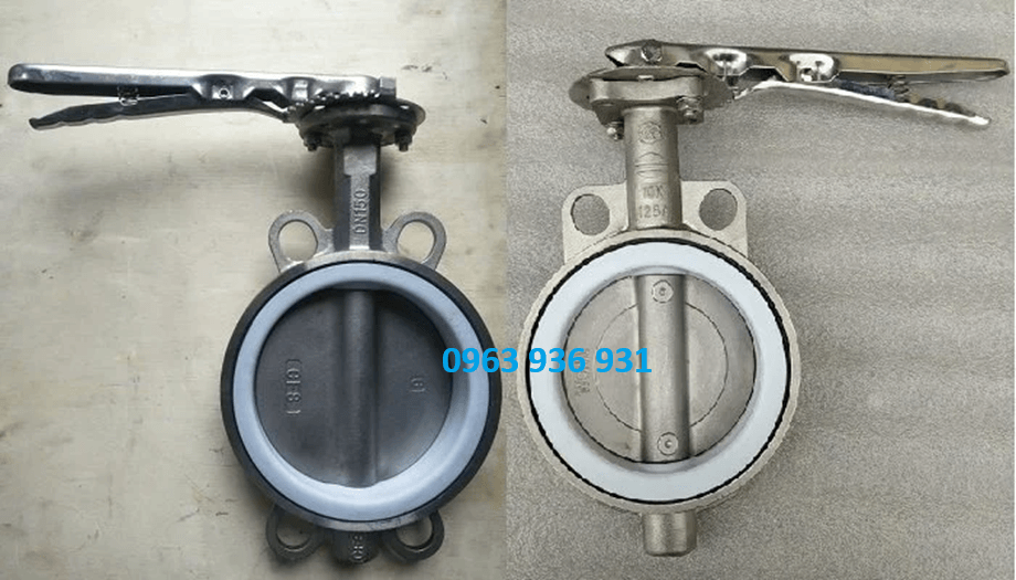 Van bướm inox dn150 3
