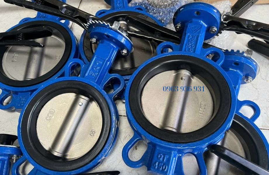Tổng kho van bướm thân gang cánh gang chính hãng tại HGP