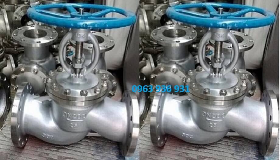 van cầu chữ ngã inox 3