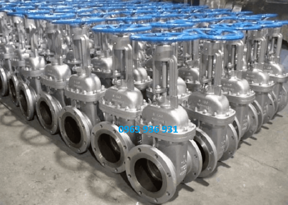 van cổng inox dn300 3