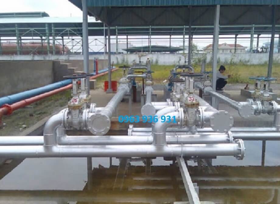 Van cổng inox mặt bích 3