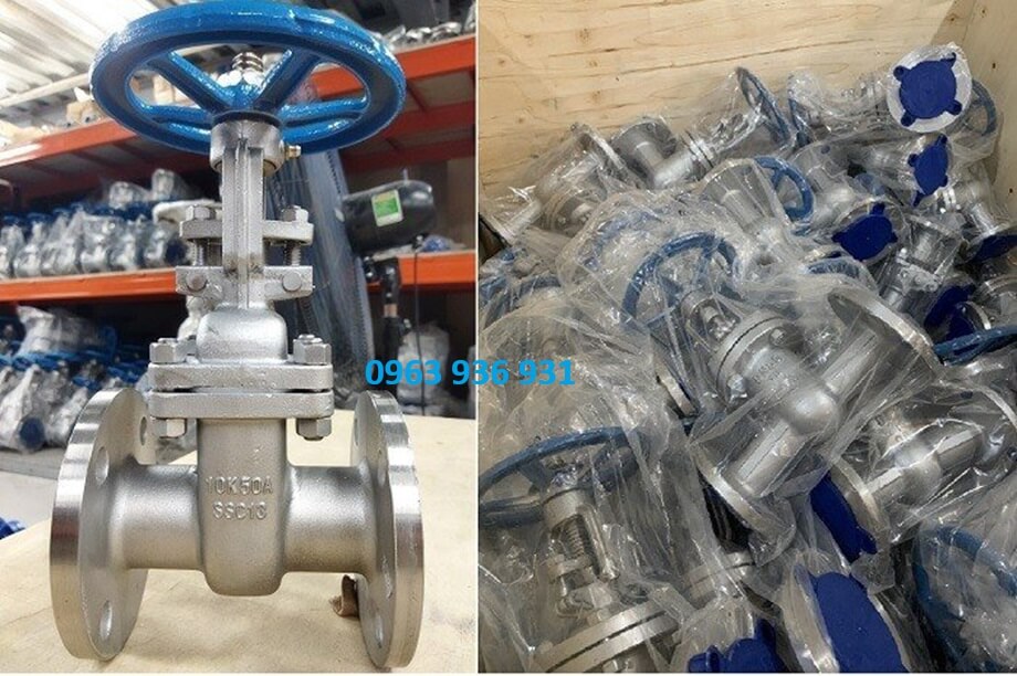 van cửa inox 304 4