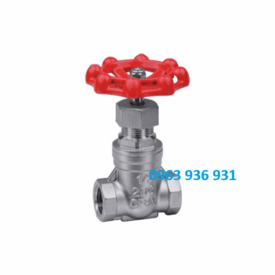 Van cửa inox nối ren