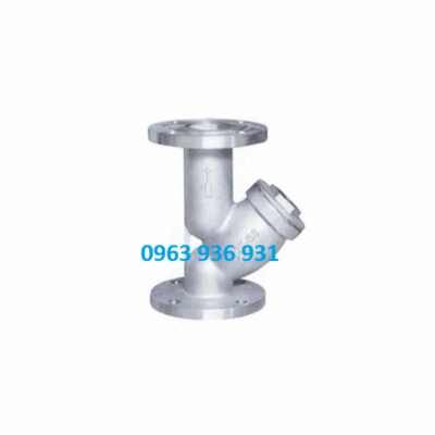 Y lọc mặt bích inox