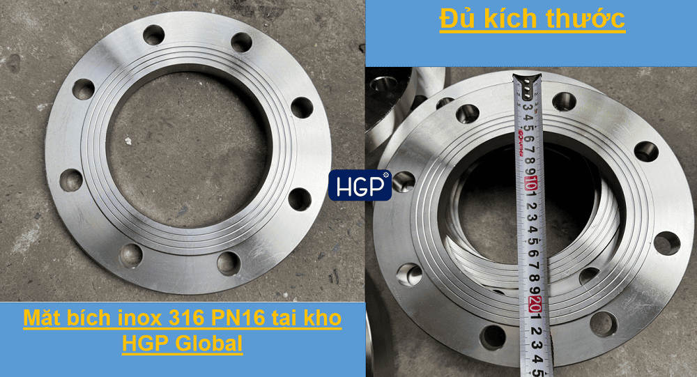 Bích inox 316 PN16 1