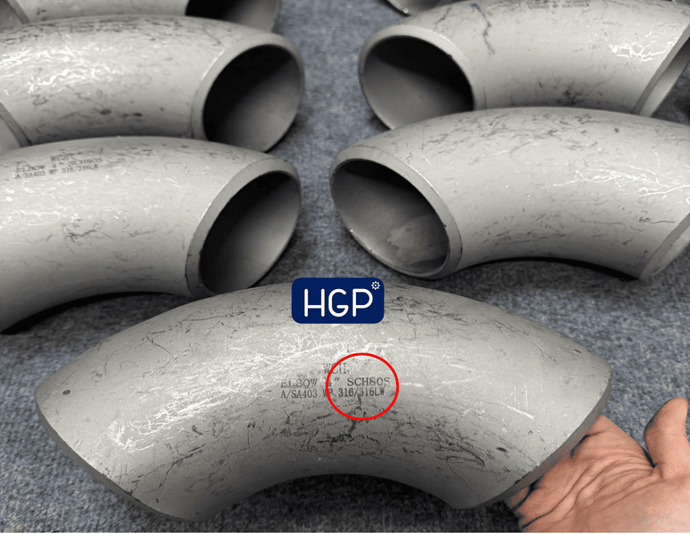 Cút hàn inox 316 SCH40 9