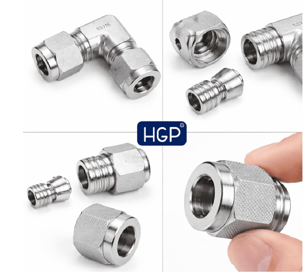 Cút nối hạt bắp inox 1000