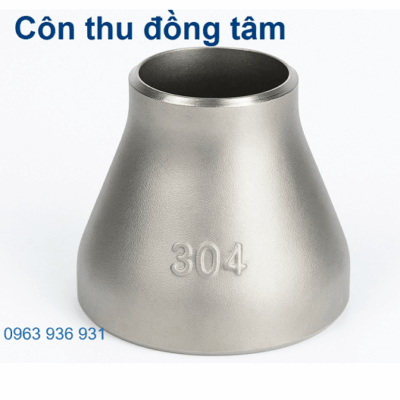 Côn thu inox