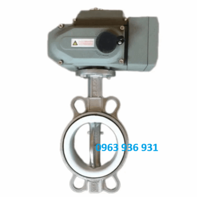Van bướm inox điều khiển điện