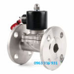 Van điện từ mặt bích inox