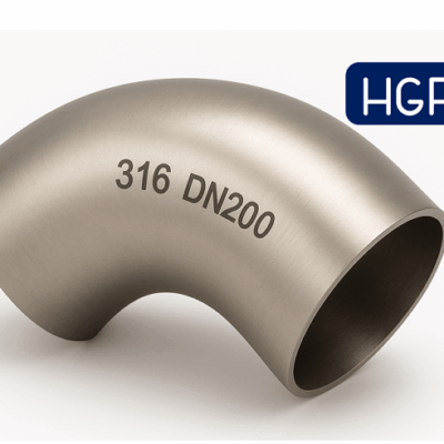 Cút inox 316 DN200