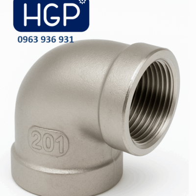 Cút ren inox 201