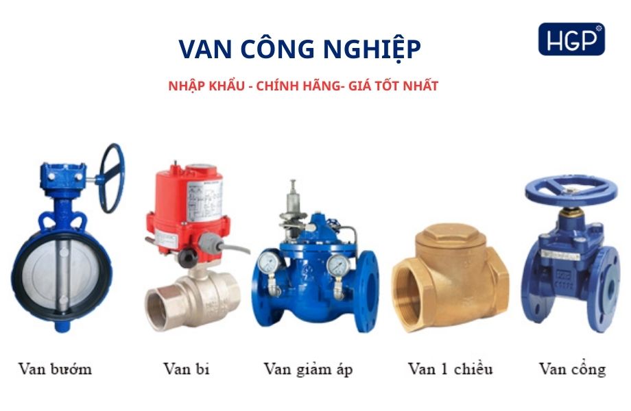 Đơn vị cung cấp van công nghiệp uy tín, chính hãng