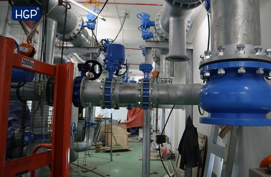 Không đủ không gian để lắp đặt van công nghiệp