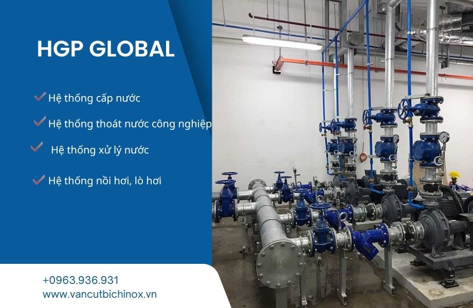 Ứng dụng PN trong thực tế đường ống lắp đặt