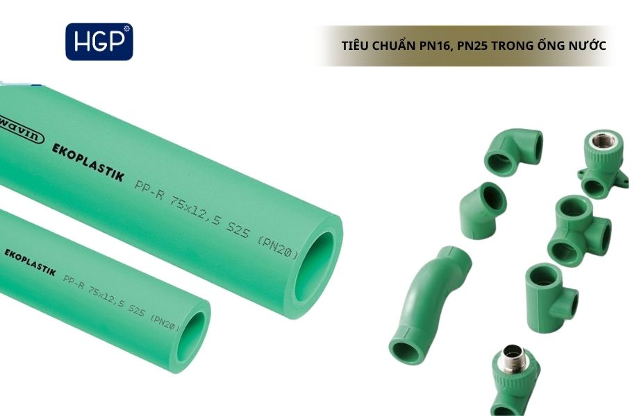 Tiêu chuẩn PN với hệ thống ống nhựa