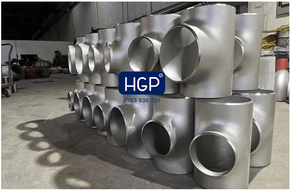 Tê inox 316 DN100 5