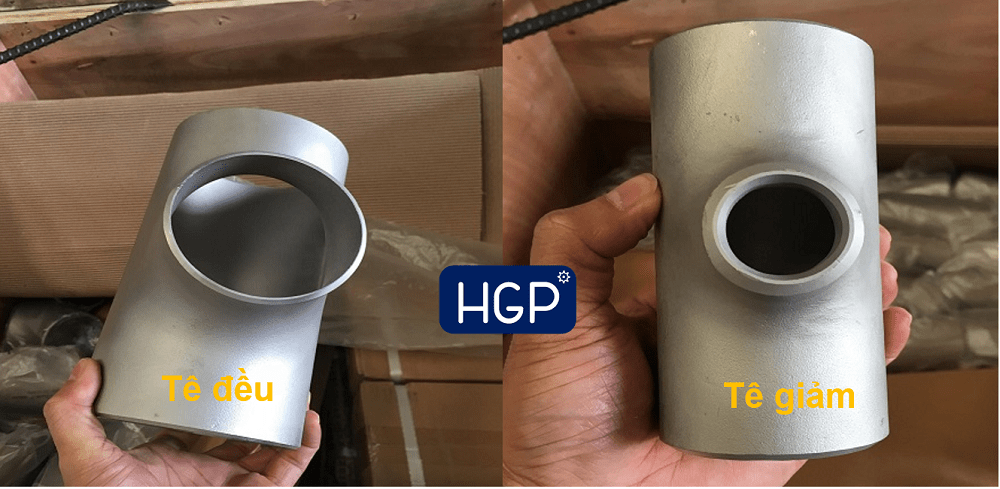 Tê inox 316 DN200 5