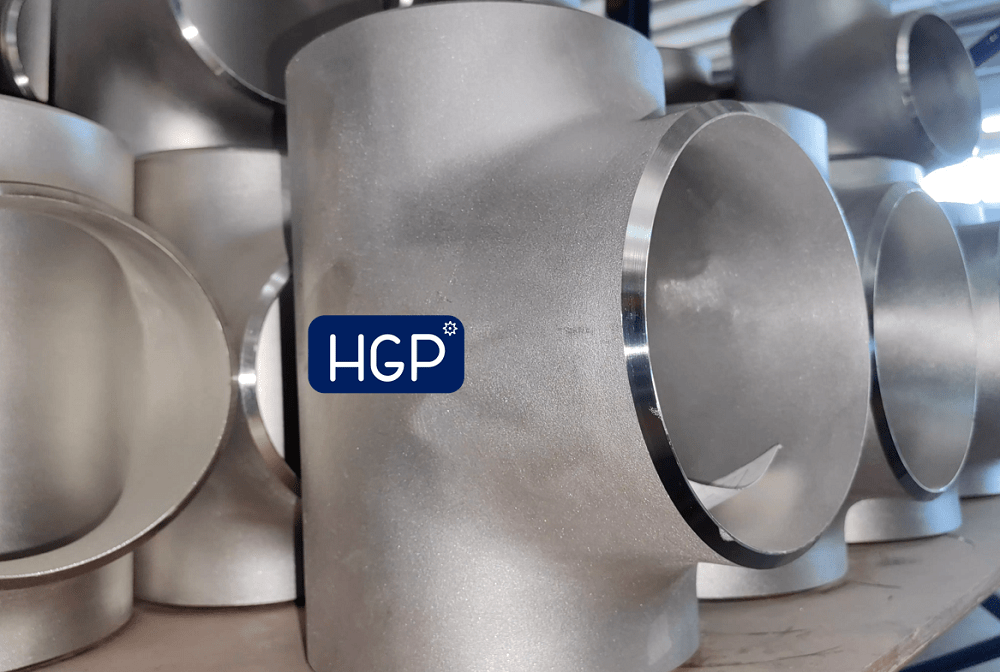 Tê inox 316 DN200 6