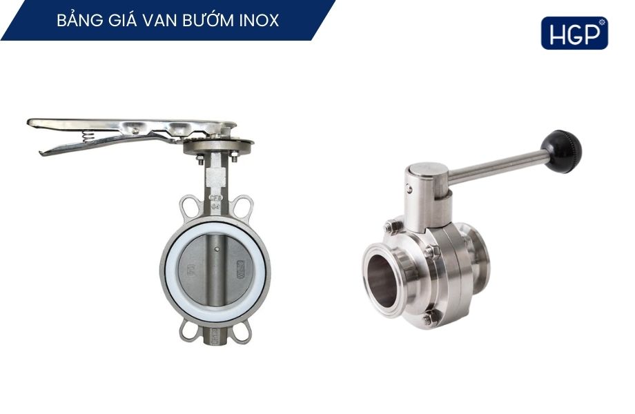Van bướm inox