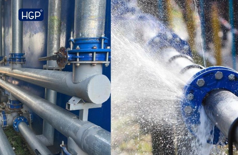 Biện pháp giảm thiểu rò rỉ lưu chất trên đường ống