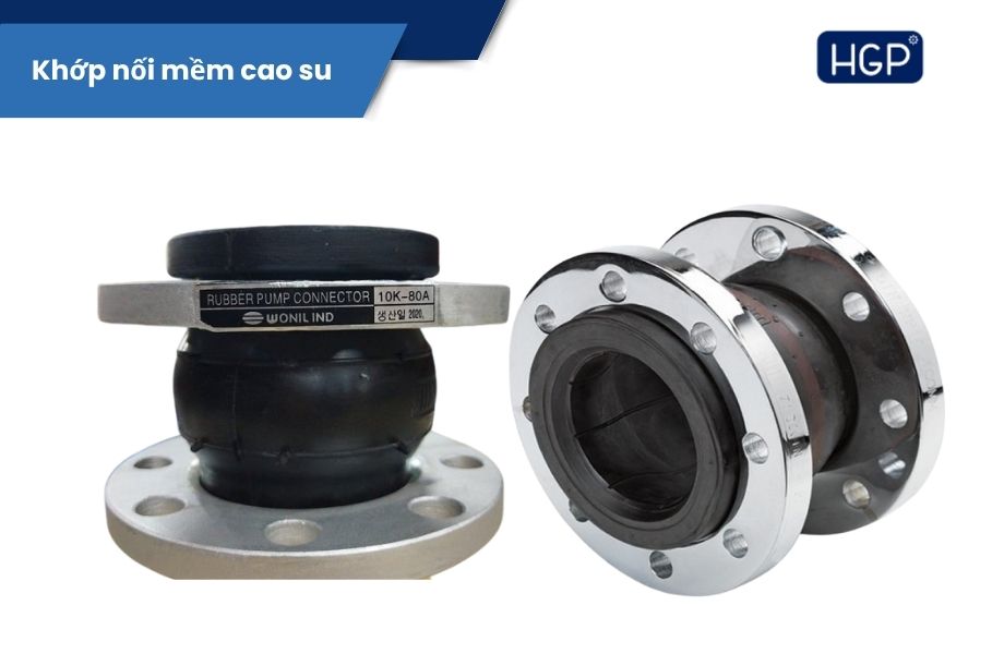 Khớp nối mềm làm từ cao su