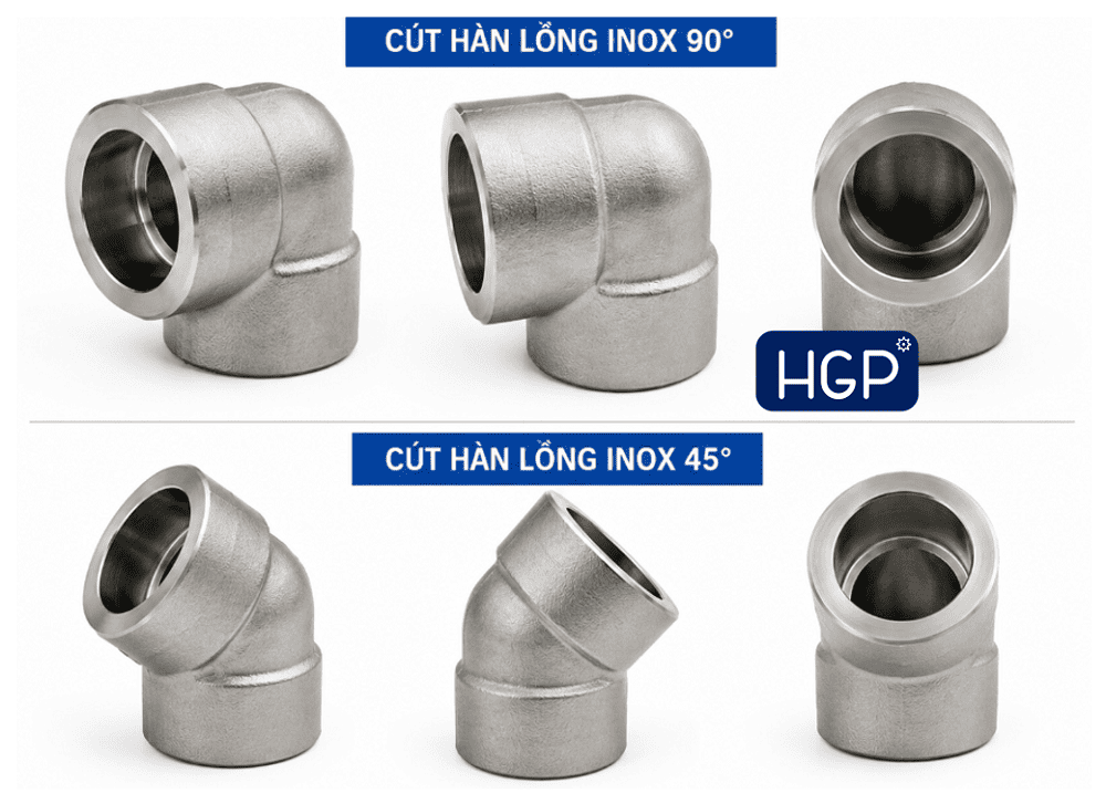 Cút inox CL6000 DN50 4