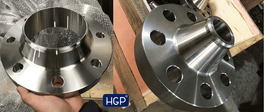 Mặt bích inox cổ cao 5