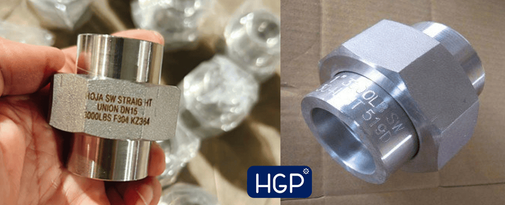 Rắc co inox CL3000 DN20 3