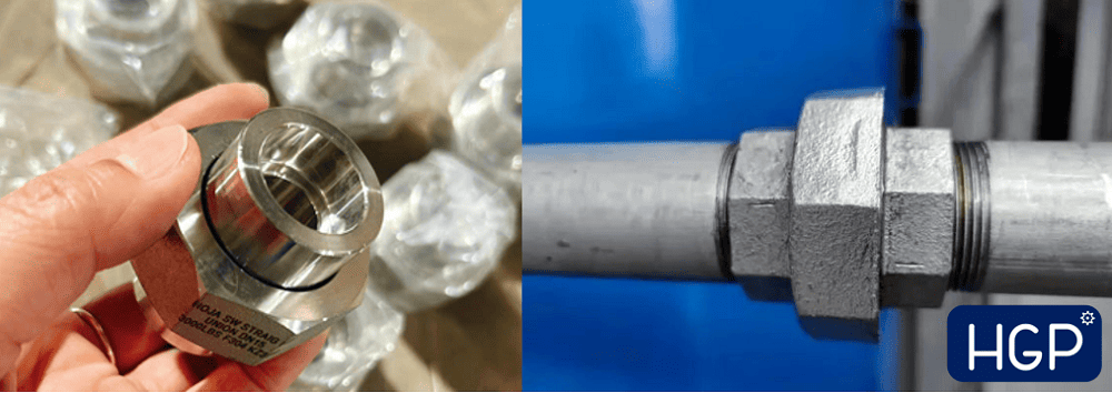 Rắc co inox CL3000 DN32 5
