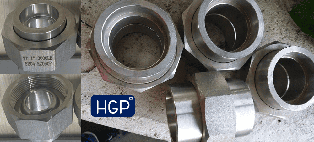 Rắc co inox CL6000 DN32 4