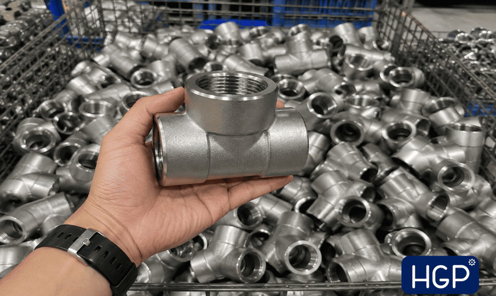 Tê inox CL3000 3
