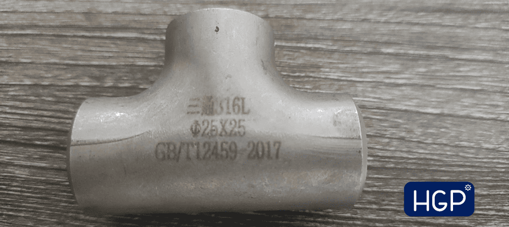 Tê đều inox 6