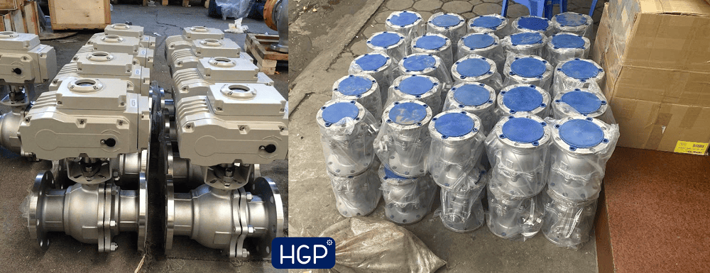 Van bi mặt bích inox 316 DN80 5